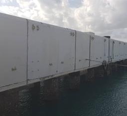 احداث اسکله بندر جاسک